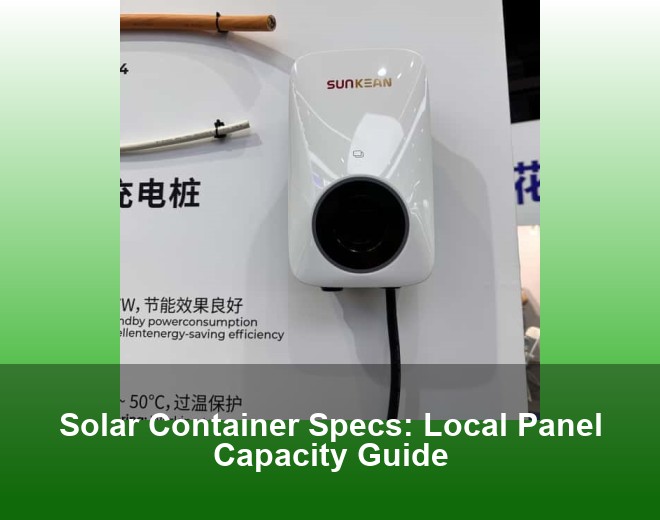 Solar Container Specs: Local Panel Capacity Guide