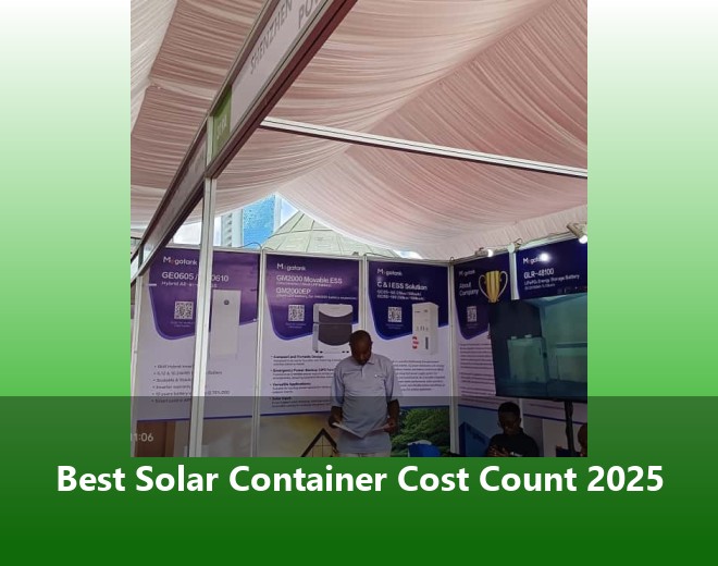 Best Solar Container Cost Count 2025