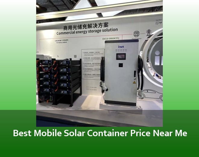 Best Mobile Solar Container Price Near Me