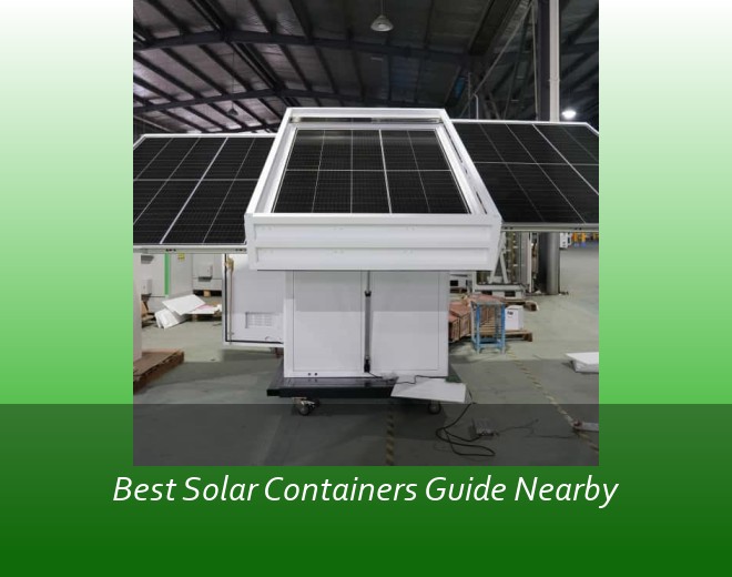 Best Solar Containers Guide Nearby