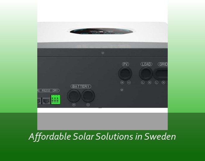 Affordable Solar Solutions in Sweden