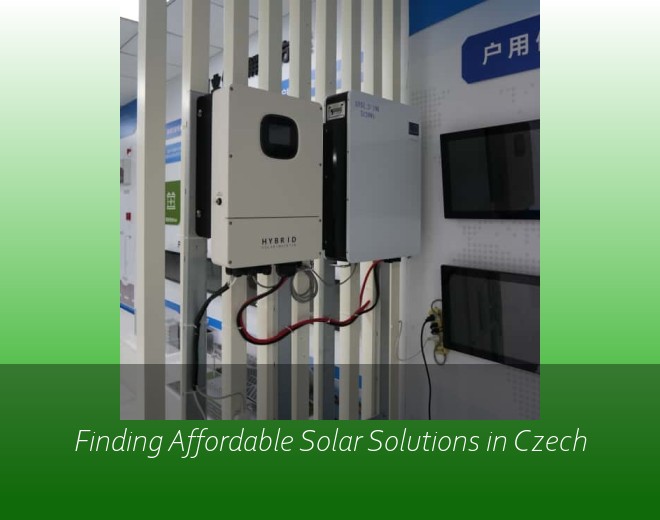 Finding Affordable Solar Solutions in Czech