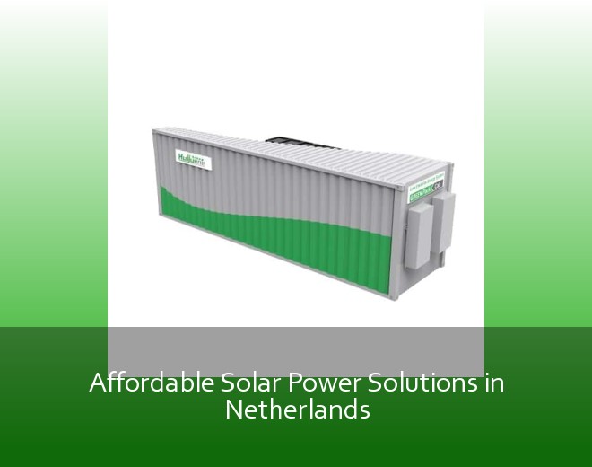 Affordable Solar Power Solutions in Netherlands