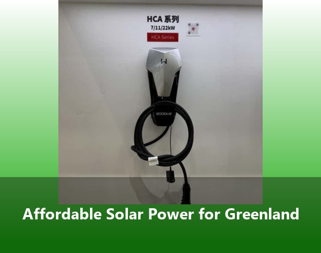 Affordable Solar Power for Greenland