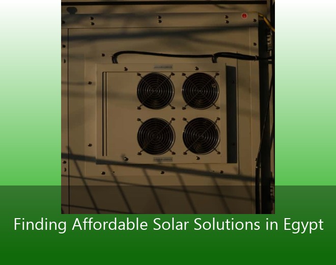 Finding Affordable Solar Solutions in Egypt