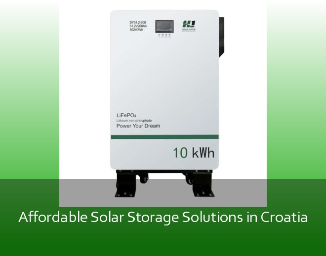 Affordable Solar Storage Solutions in Croatia