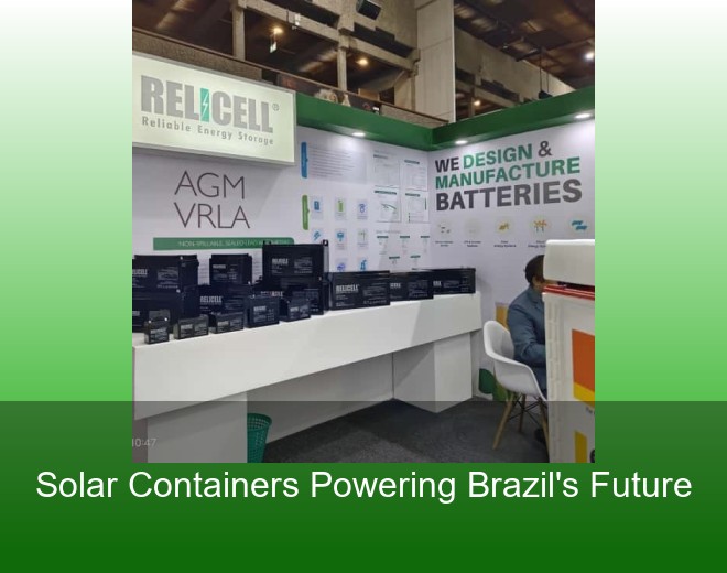 Solar Containers Powering Brazil's Future