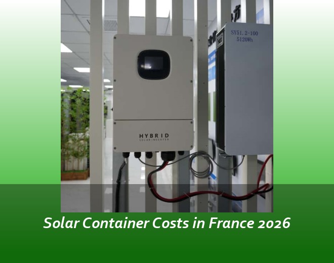 Solar Container Costs in France 2026