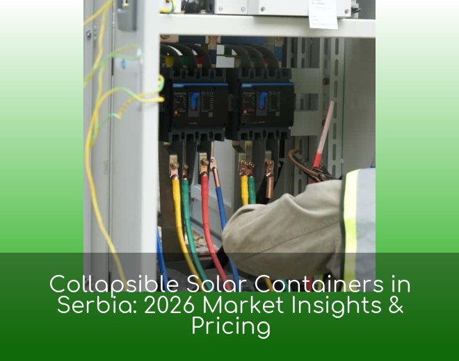 Collapsible Solar Containers in Serbia: 2026 Market Insights & Pricing