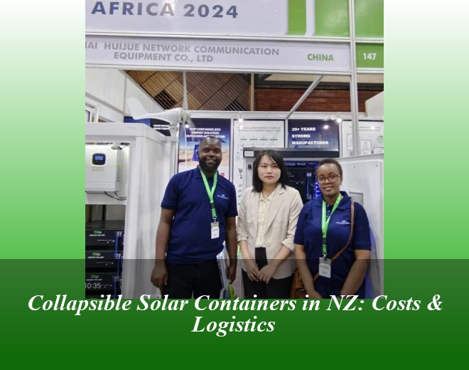 Collapsible Solar Containers in NZ: Costs & Logistics