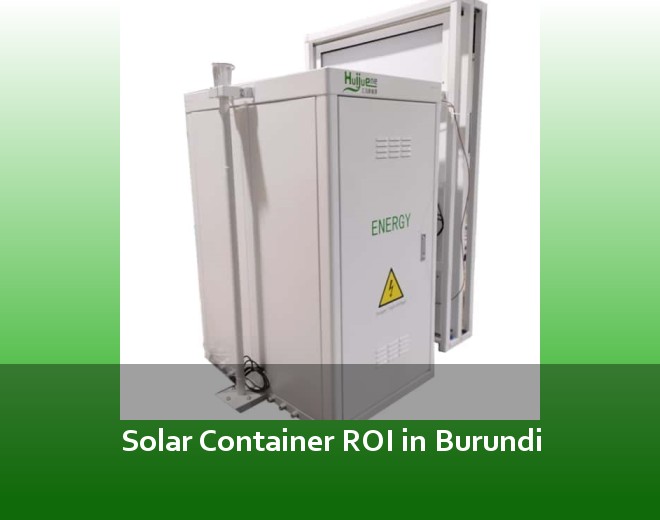 Solar Container ROI in Burundi