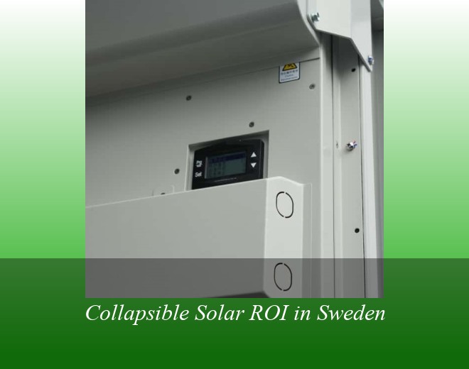 Collapsible Solar ROI in Sweden