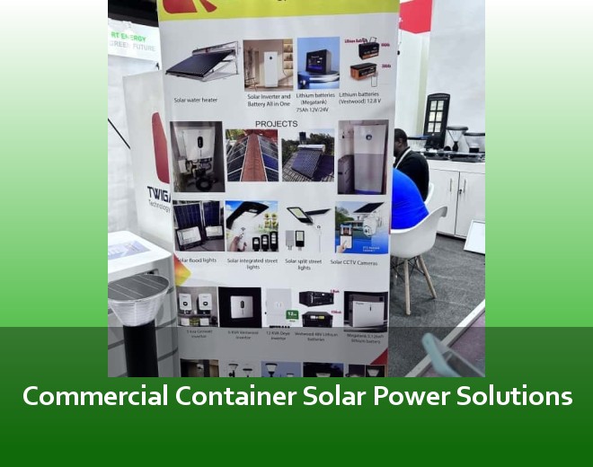 Commercial Container Solar Power Solutions