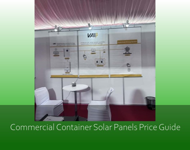 Commercial Container Solar Panels Price Guide