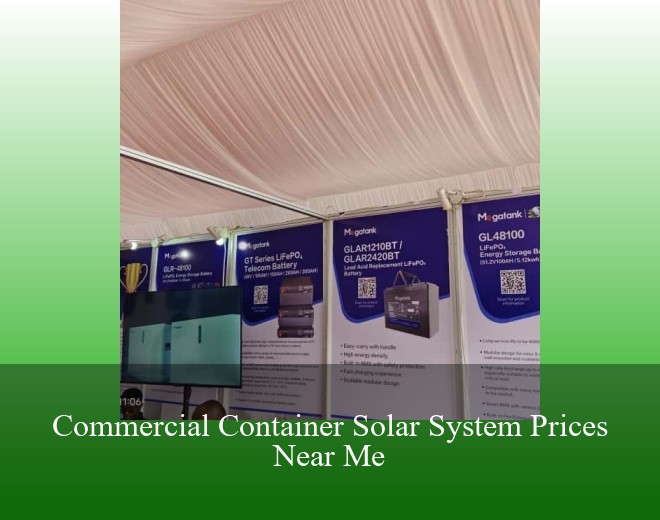 Commercial Container Solar System Prices Near Me