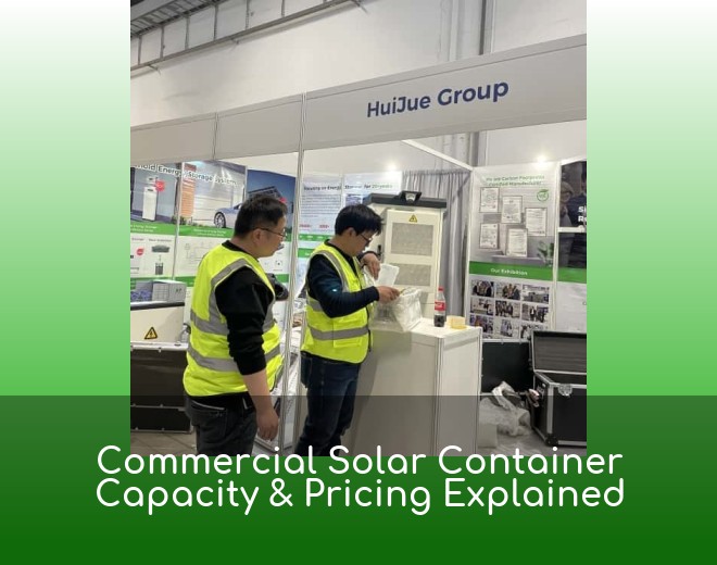 Commercial Solar Container Capacity & Pricing Explained