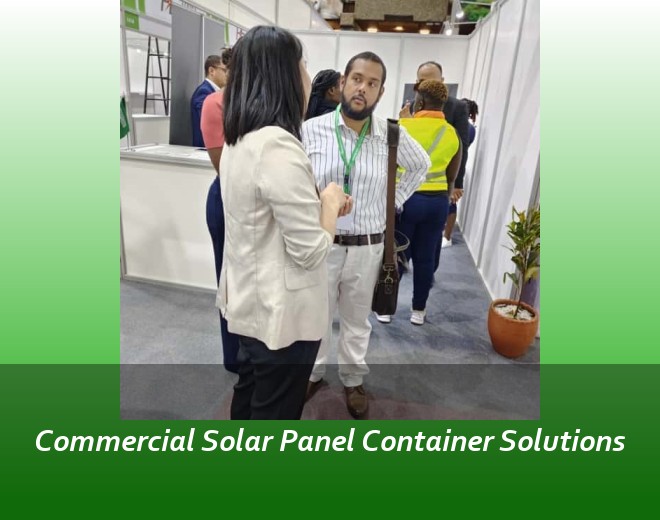 Commercial Solar Panel Container Solutions