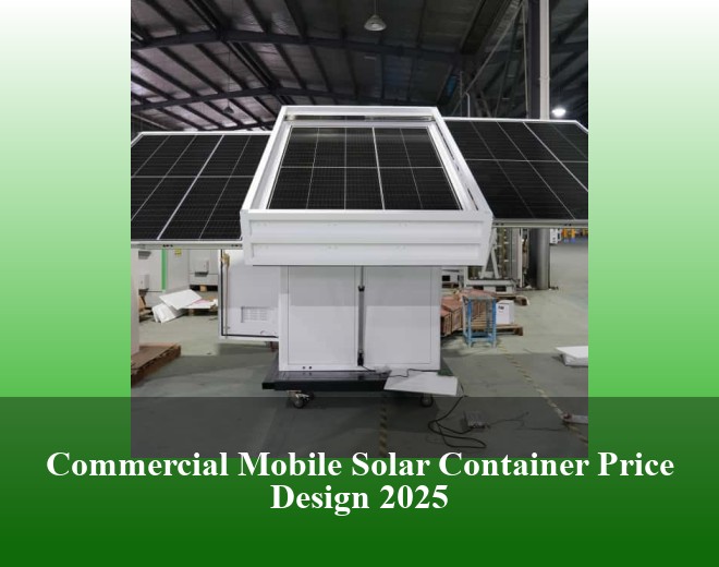 Commercial Mobile Solar Container Price Design 2025