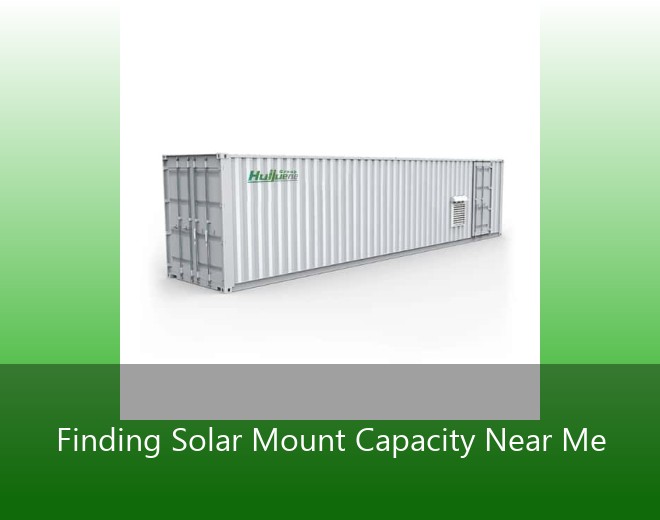 Finding Solar Mount Capacity Near Me