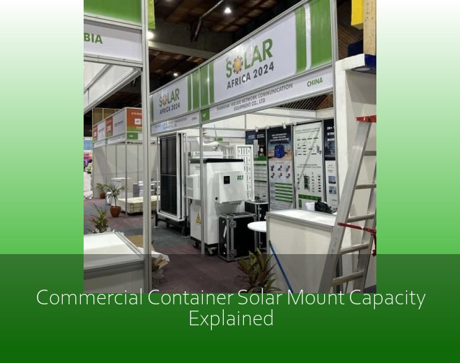 Commercial Container Solar Mount Capacity Explained