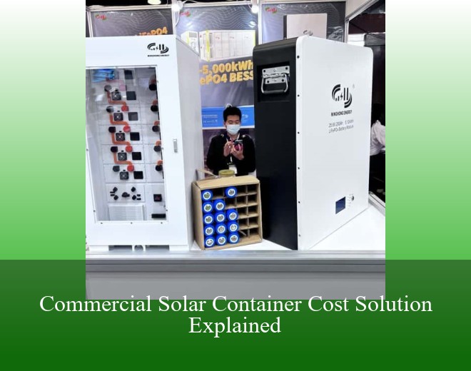 Commercial Solar Container Cost Solution Explained