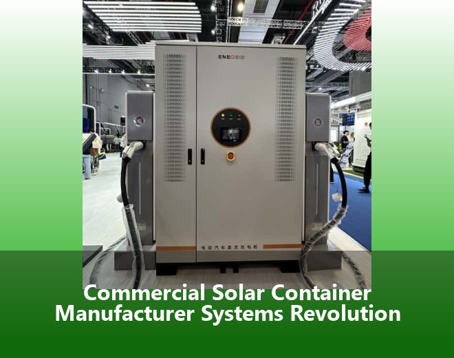Commercial Solar Container Manufacturer Systems Revolution