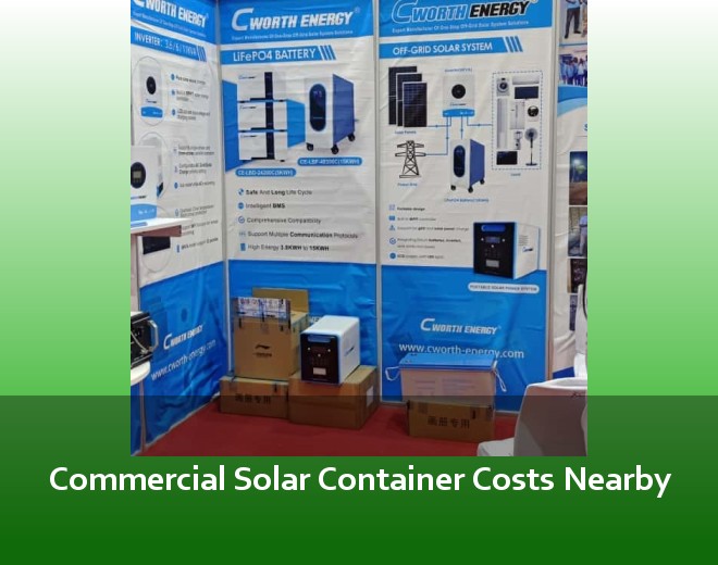 Commercial Solar Container Costs Nearby