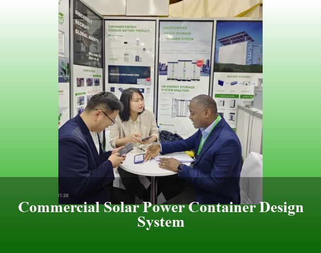 Commercial Solar Power Container Design System