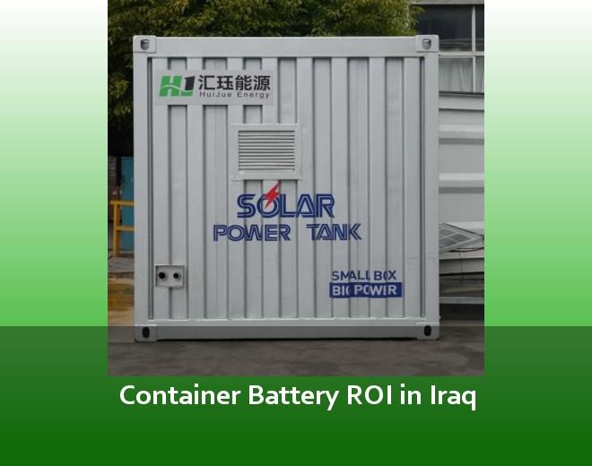 Container Battery ROI in Iraq