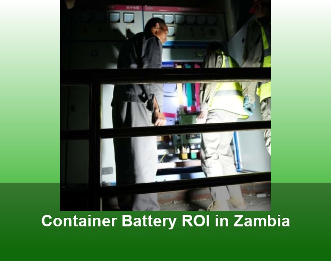 Container Battery ROI in Zambia