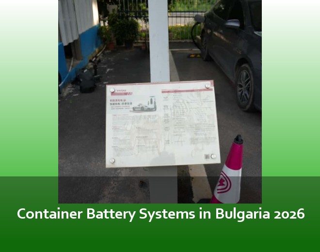 Container Battery Systems in Bulgaria 2026