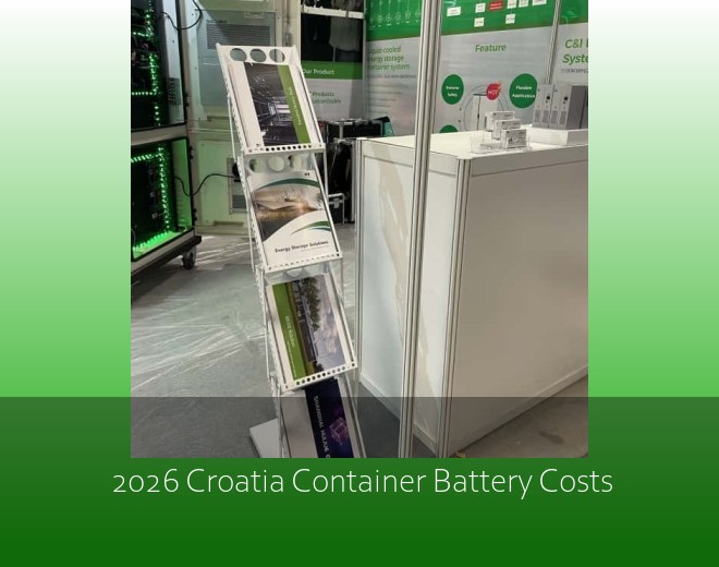 2026 Croatia Container Battery Costs
