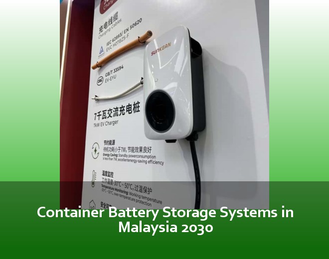 Container Battery Storage Systems in Malaysia 2030
