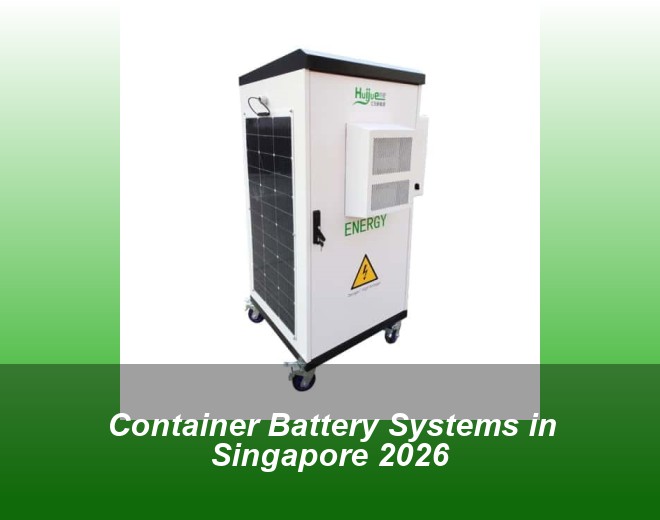 Container Battery Systems in Singapore 2026