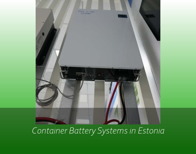 Container Battery Systems in Estonia