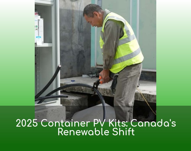 2025 Container PV Kits: Canada's Renewable Shift