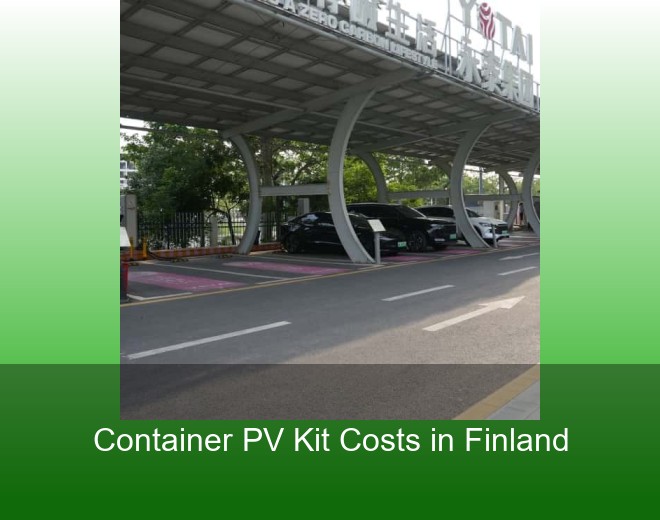 Container PV Kit Costs in Finland