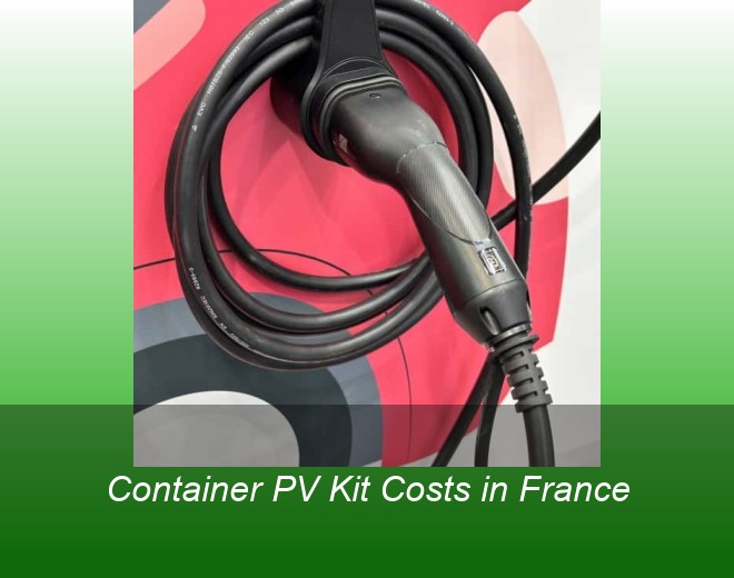 Container PV Kit Costs in France
