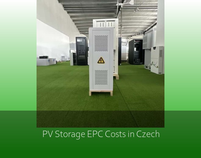 PV Storage EPC Costs in Czech