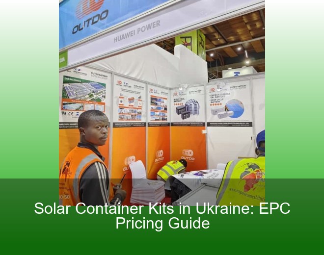 Solar Container Kits in Ukraine: EPC Pricing Guide