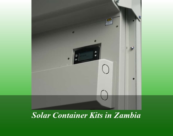 Solar Container Kits in Zambia