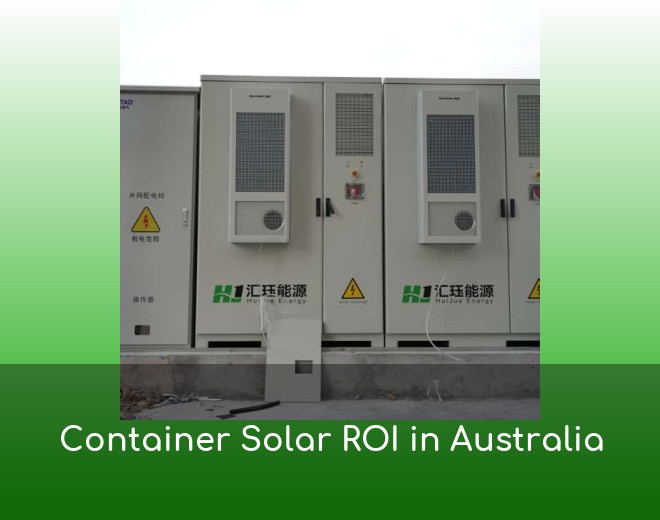 Container Solar ROI in Australia