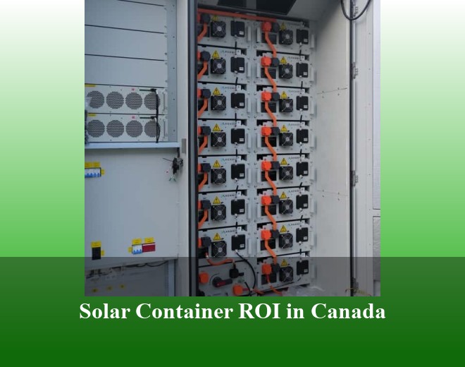 Solar Container ROI in Canada