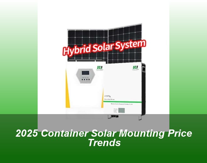 2025 Container Solar Mounting Price Trends