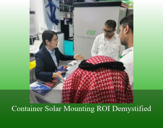 Container Solar Mounting ROI Demystified