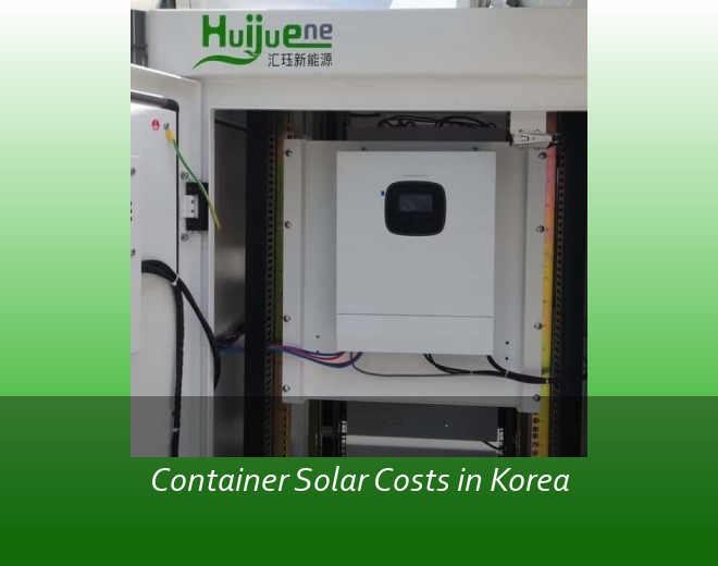 Container Solar Costs in Korea