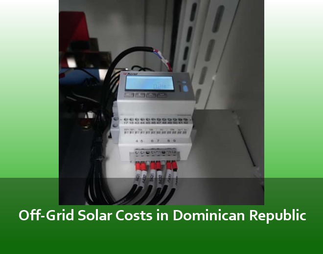 Off-Grid Solar Costs in Dominican Republic