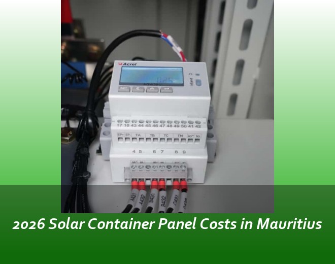 2026 Solar Container Panel Costs in Mauritius