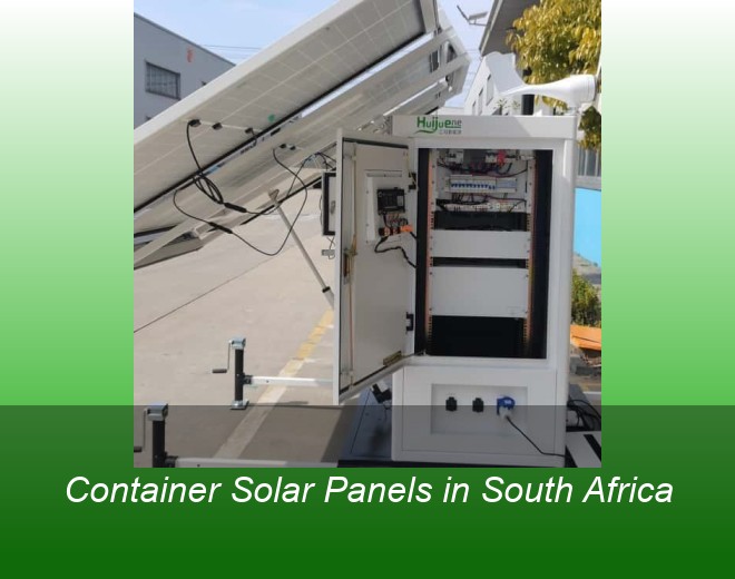Container Solar Panels in South Africa