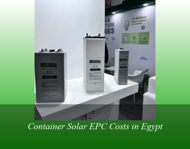Container Solar EPC Costs in Egypt
